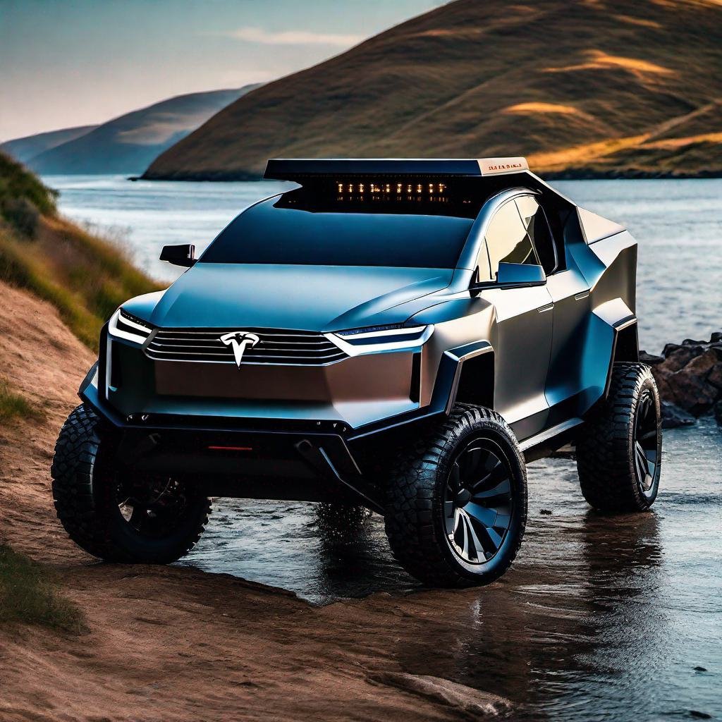 1DogeLonian's tweet photo. Kinda feeling this design. 
The concept is sweet .. #TSLA 👌 #cybercompact https://t.co/x772O9DsIs
