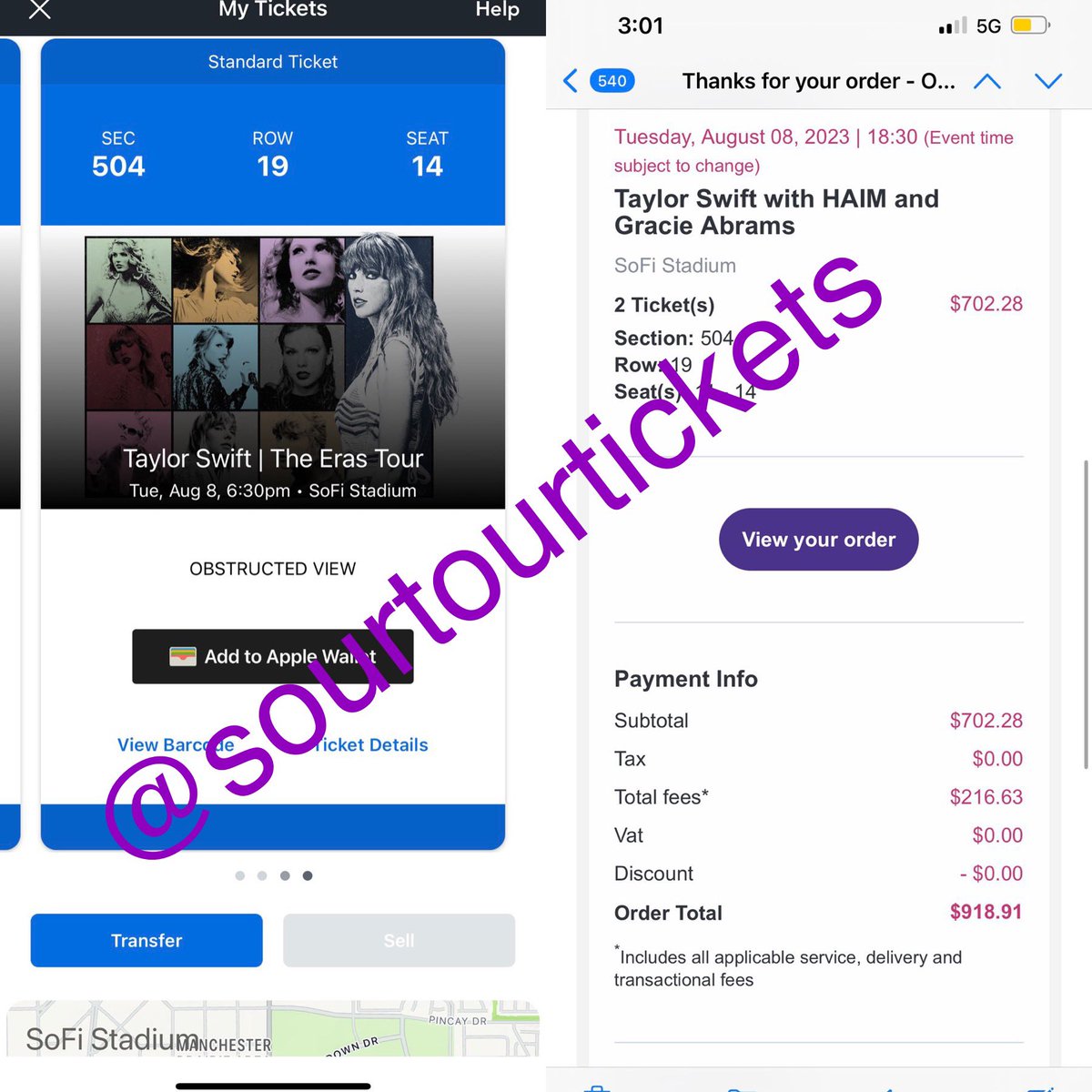 Concert Tour Tickets tweet media
