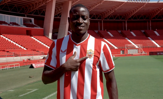mercatosphera's tweet photo. 🇪🇸 El #Almería ha fichado al mediocentro senegalés Dion Lopy (21 | #StadeReims) por 6.500.000 € + 3,5M€ bonus + 20% futura venta. Firma hasta junio de 2029. https://t.co/ijSlwhtVyS