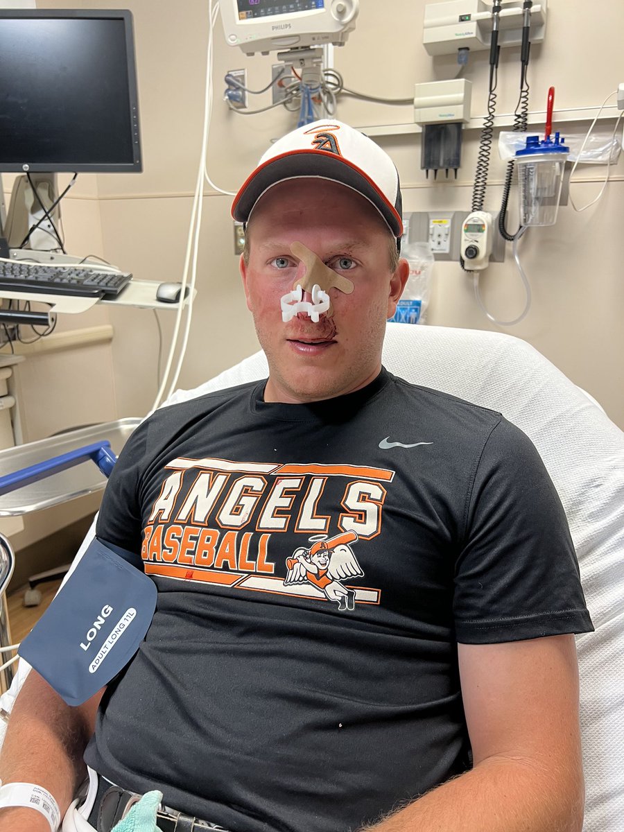Donnie Slinger (@donnieslinger) on Twitter photo Angel Nation Rejoice!! <a href="/MplsAngels/">Minneapolis Angels</a> clinch a State Tourney berth with a 14-3 win over the North Stars. @TheBauerOur bulldogs the W. <a href="/Carrell20Mike/">Mike Carrell</a> & <a href="/schaafsquatch9/">Chris Schaaf</a> have multiple hits. <a href="/HUPipeShow2733/">Tyler Johnson</a> drives in 3 & is the Player of the Game from the hospital after one to the face: Angel Nation Rejoice!! <a href="/MplsAngels/">Minneapolis Angels</a> clinch a State Tourney berth with a 14-3 win over the North Stars. @TheBauerOur bulldogs the W. <a href="/Carrell20Mike/">Mike Carrell</a> & <a href="/schaafsquatch9/">Chris Schaaf</a> have multiple hits. <a href="/HUPipeShow2733/">Tyler Johnson</a> drives in 3 & is the Player of the Game from the hospital after one to the face: