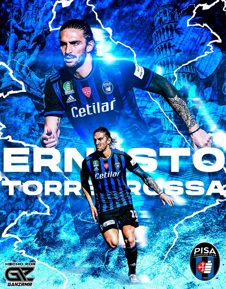 Ganzrmr's tweet photo. Por acá le dejamos este diseño de parte de nuestro equipo con todo cariño a @ErnesTorre22 y desearle un excelente comienzo de Temporada con el @PisaSC https://t.co/2Z9lbRvUFs