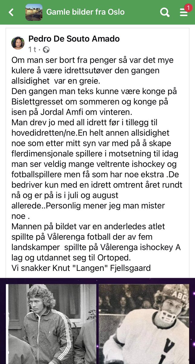 BWesterfjell's tweet photo. @Knutfjeldsgaard dukket opp i Facebook-gruppen ‘Gamle bilder fra Oslo’! Hedersmann. https://t.co/eAK9gyOP7f