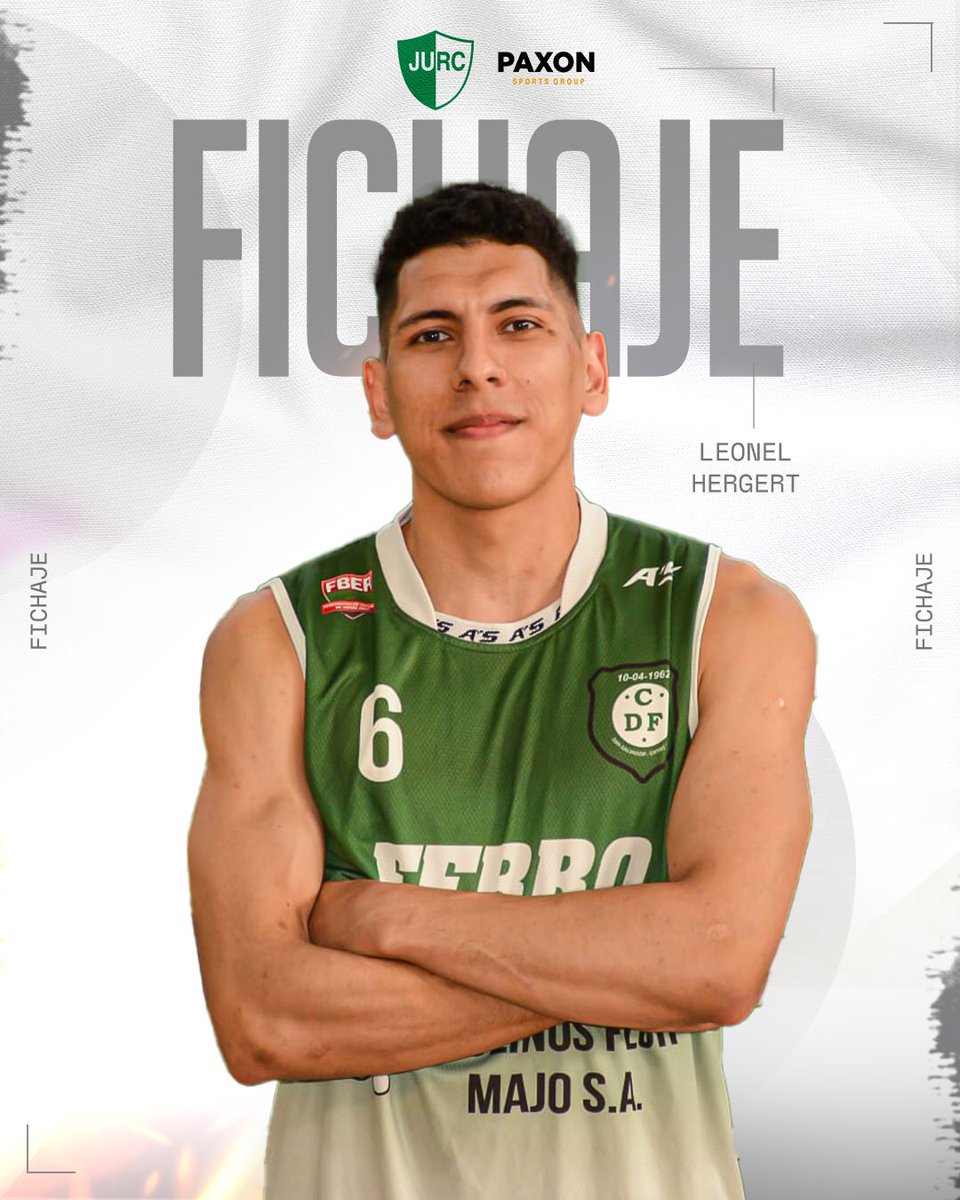 PaxonSports's tweet photo. 🏀 En el día de hoy queremos anunciar el fichaje de nuestro jugador @leohergert en el club @jurcbasquet 

🏀 Leonel se sumará al equipo de la primera par afrontar las próximas competencias 

Desde la agencia, le deseamos el mayor de los exitos 🤜🤛 https://t.co/eSSJsottmh