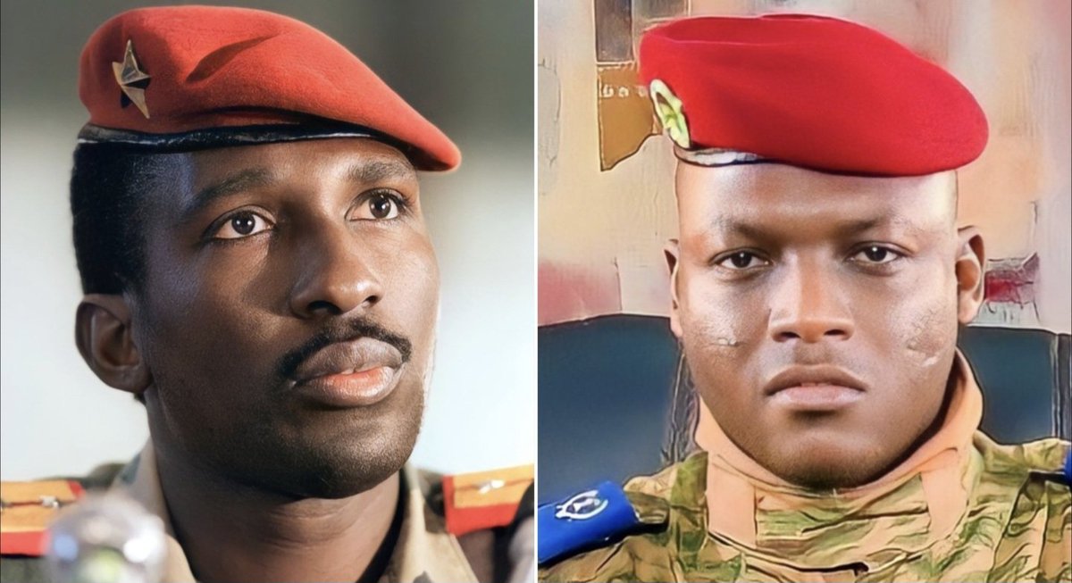 ricwe123's tweet photo. Remembering Thomas Sankara, who became President of Burkina Faso 40 years ago, only to be overthrown in a French/CIA-backed coup.

Now, Captain Ibrahim Traore takes the reins, vowing to continue Sankara's mission of liberating Africa....
💪💪💪
#BurkinaFaso
#Niger
#NigerCoup
#Mali
#France
#SouthAfrica