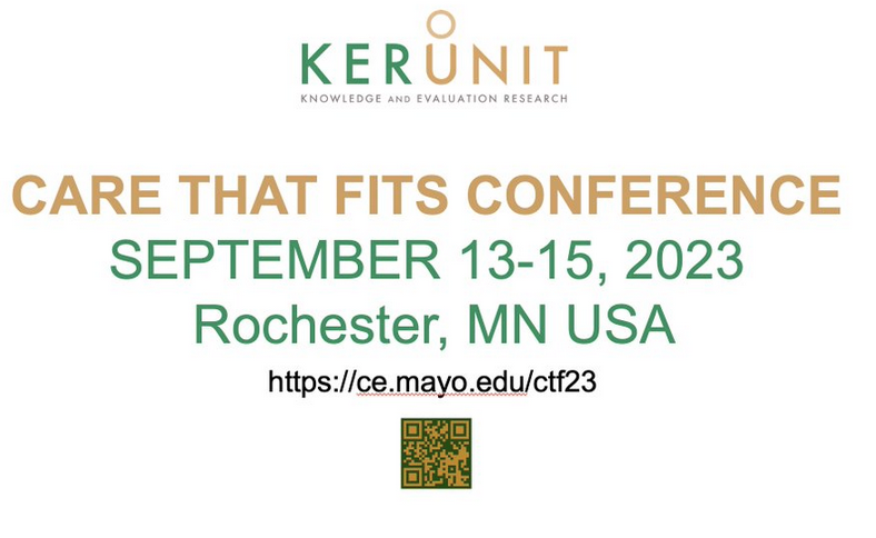 HeartSisters's tweet image. #CareThatFits is back at @MayoClinic to celebrate 'careful &amp;amp; kind care'. 
Organized by the wonderful @vmontori &amp;amp; @krboehmer (she calls it "the most joyful patient-centred care meeting around!")

AND free registration for patients/pt advocates! 💕

ce.mayo.edu/family-medicin… @KerUnit