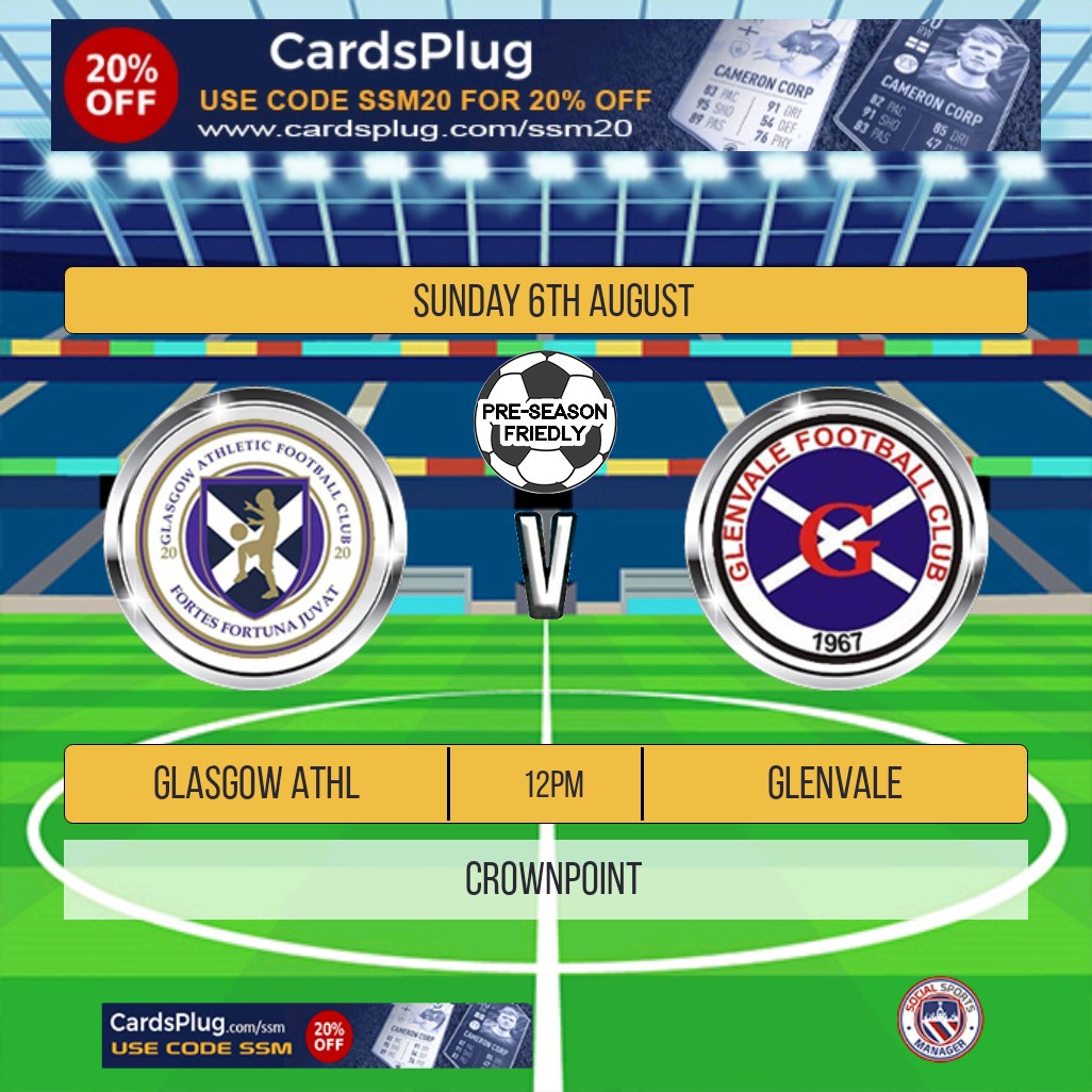 Pre season continues tomorrow