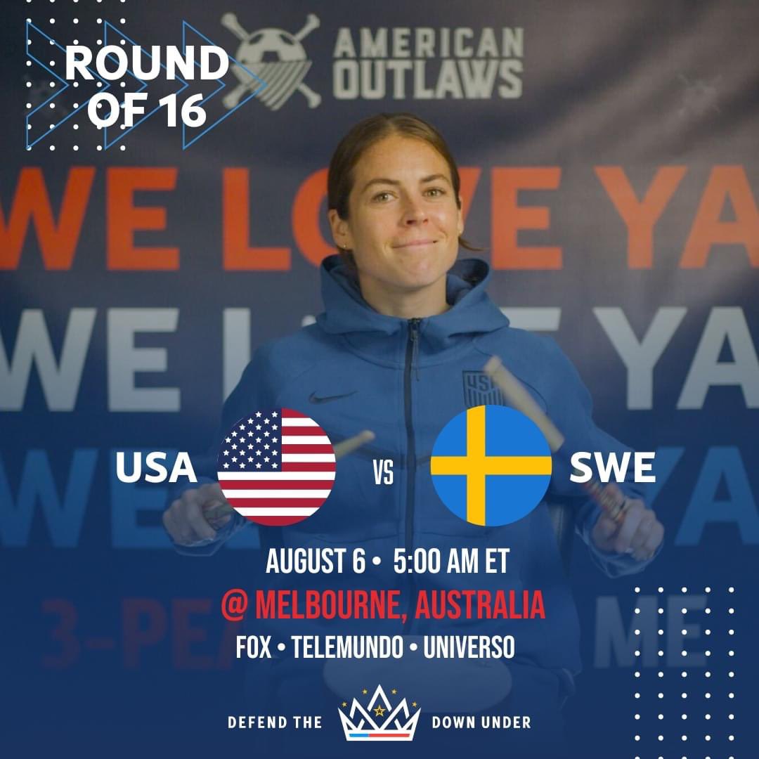 AOSimiValley's tweet photo. It’s game day. USA 🇺🇸 VS SWEDEN 🇸🇪. 
Let’s go!!!!! 🇺🇸⚽️🏆⚽️🇺🇸 https://t.co/0XMcBPhXxg