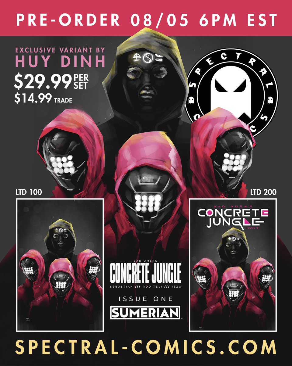 SpectralComics's tweet photo. SALES ARE LIVE!!!

ALMOST SOLD OUT😱😱

INCENTIVE’S are GONE🔥🔥🔥

DON’T MISS OUT 

@weeartscontact 
@badomenscult 
@davisrider https://t.co/4B2dEByxTW