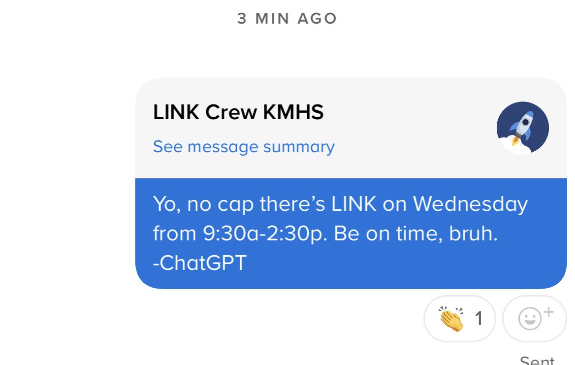 Kasson-Mantorville LINK Crew tweet media