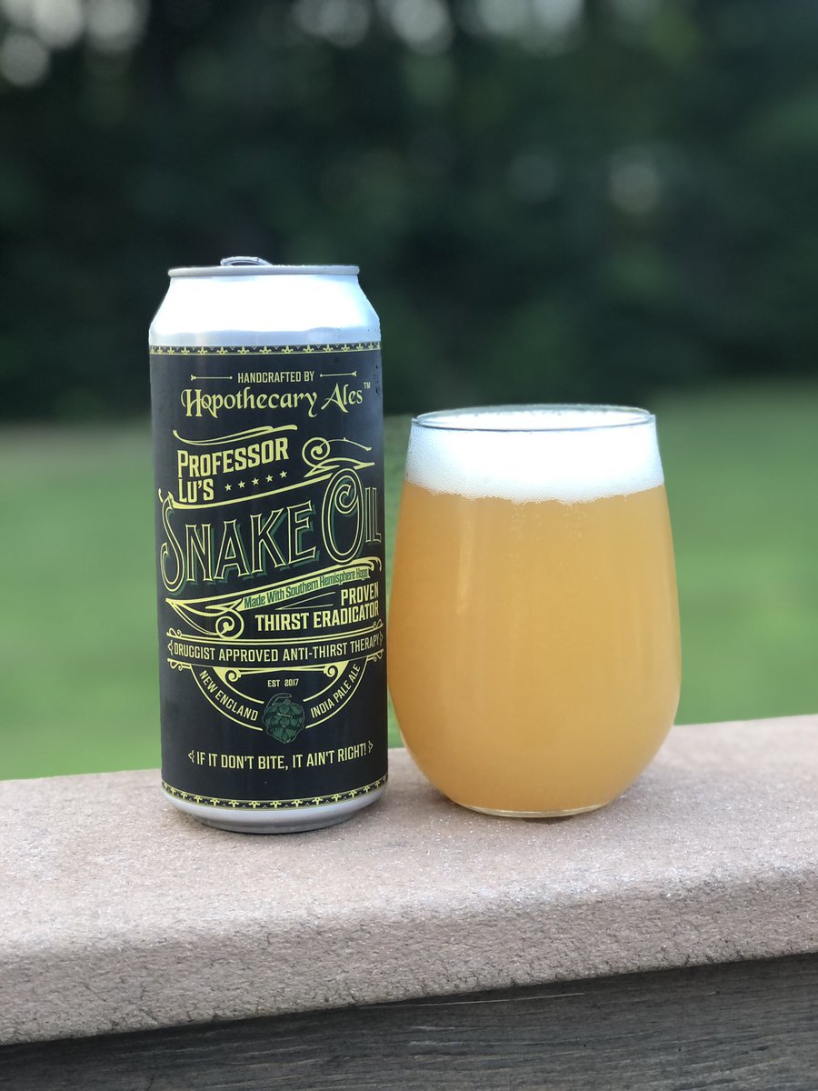Professor Lu’s Snake Oil by Hopothecary Ales in North Reading, MA