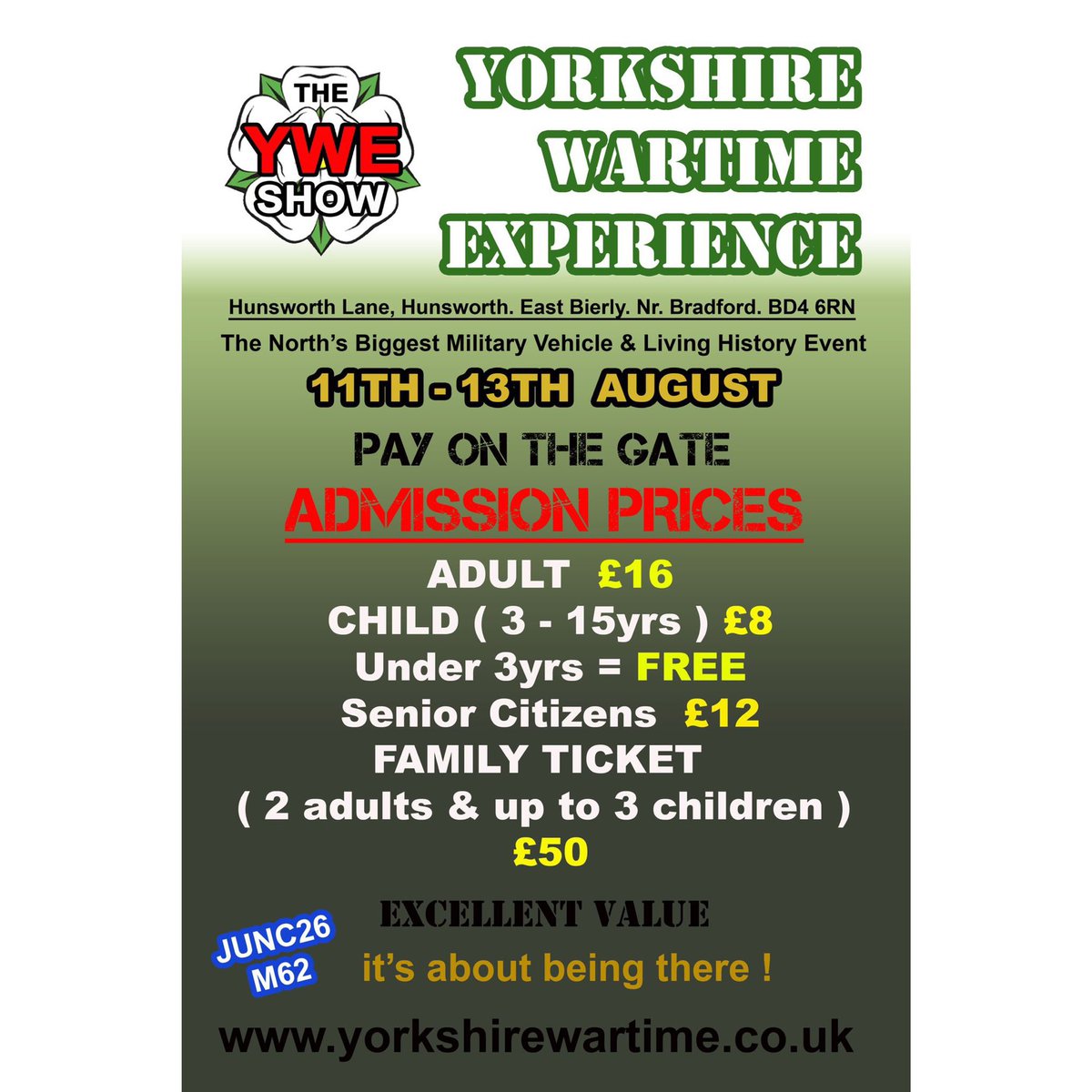 Yorkshire Wartime Experience tweet media
