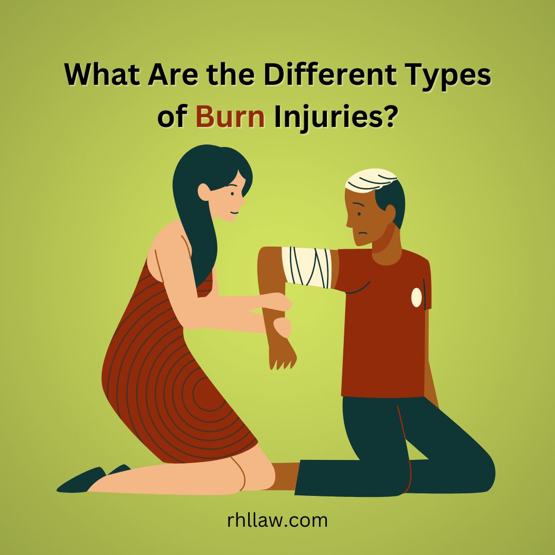 Serious burn injuries may result from different exposures.

The main types of burns are:

🩹Thermal burns
🩹Radiation burns
🩹Chemical burns
🩹Electrical burns
🩹Friction burns

Our lawyers help #burninjury victims recover compensation.

Learn more at rhllaw.com/burn-injury-la…