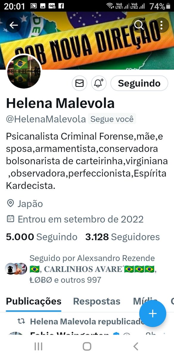 claudio_reis58's tweet photo. SE CADA UM FIZER SUA PARTE TODOS CRESCEMOS JUNTOS PORTANTO SIGAM @HelenaMalevola COM 3.128 #SEGUIDORES RUMO A 4K. DE #SEGDIRS
EU SIGO E RECOMENDO
#BolsonaroTemRazao
#Peppa2
#lulaladrao
🇧🇷🇧🇷🇧🇷🇧🇷🇧🇷🇧🇷🇧🇷🇧🇷 https://t.co/vhfipsWZN6