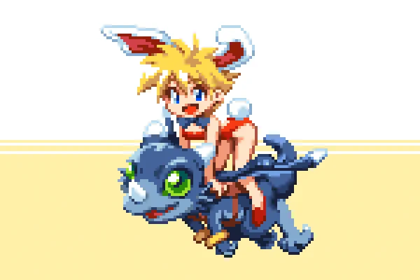 [メガCD]  慶応遊撃隊 #ビクターエンタテインメント #ドット絵 #pixelart