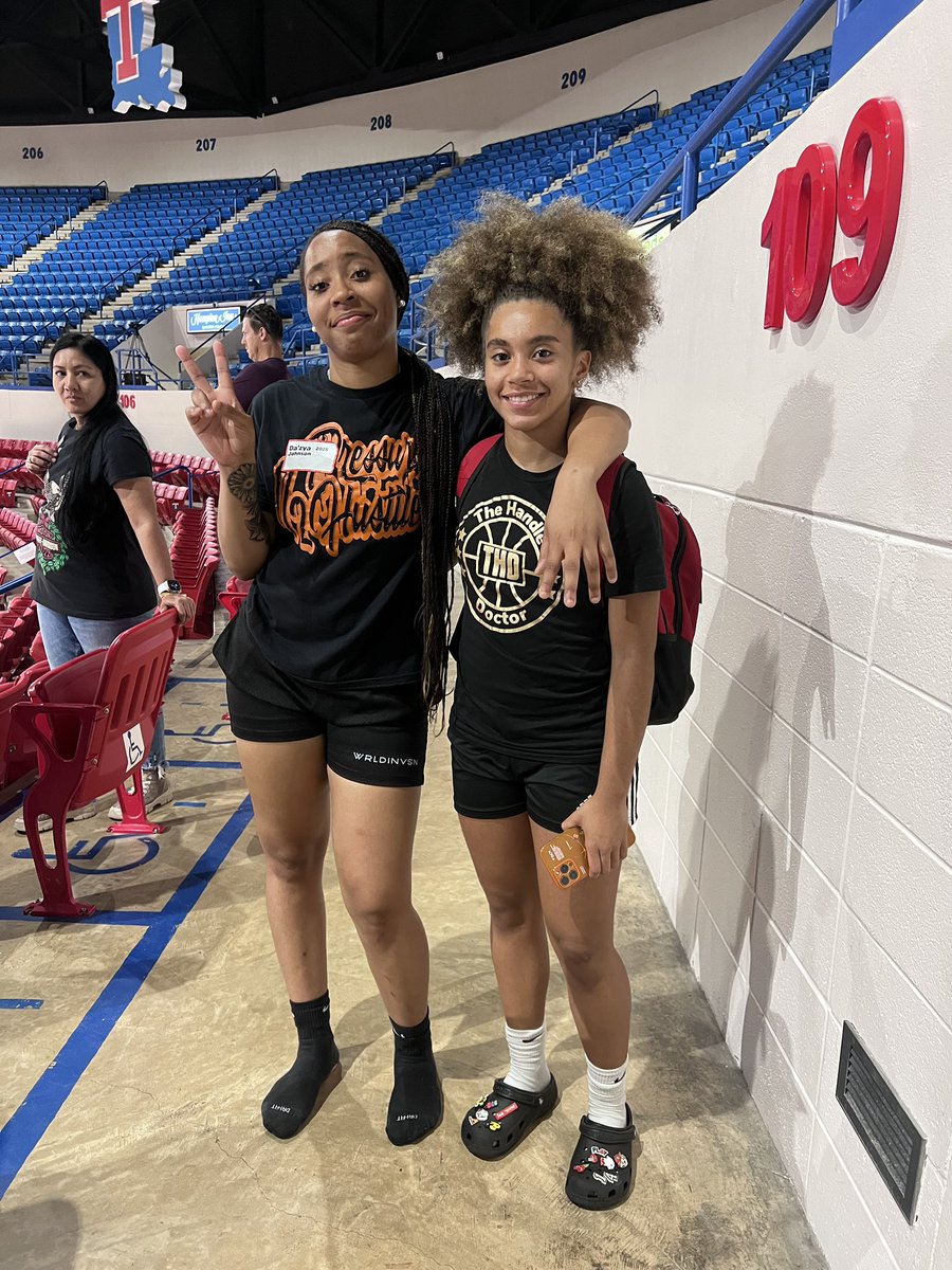 2025 Wing <a href="/zyamonet/">Da'Zya Johnson</a> &amp; 2027 PG Gioia Tatum had a great showing at <a href="/LATechWBB/">Lady Techsters</a> camp