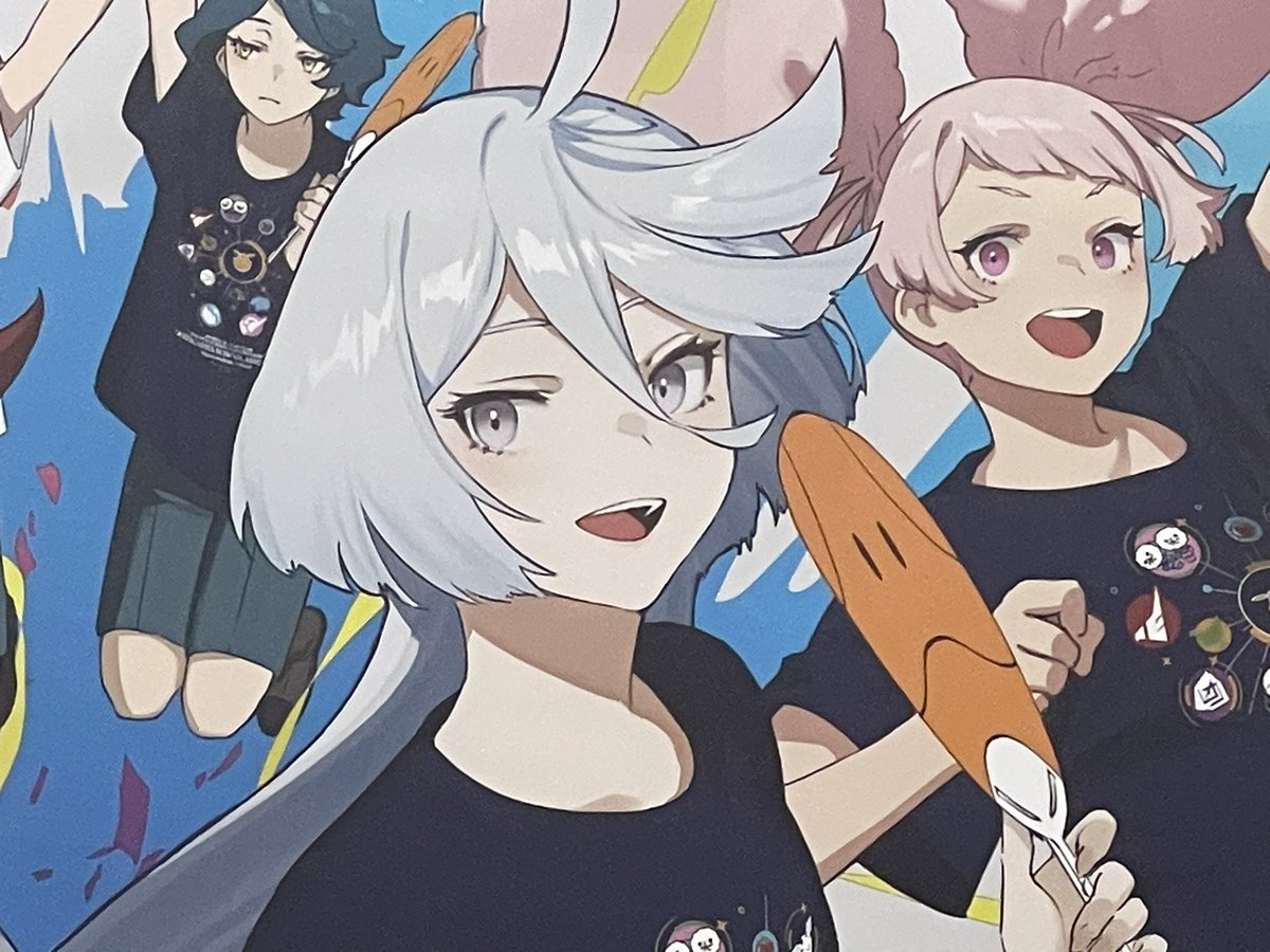 ミオリネ・レンブラン ,スレッタ・マーキュリー 「きたぞ 」|MURAのイラスト