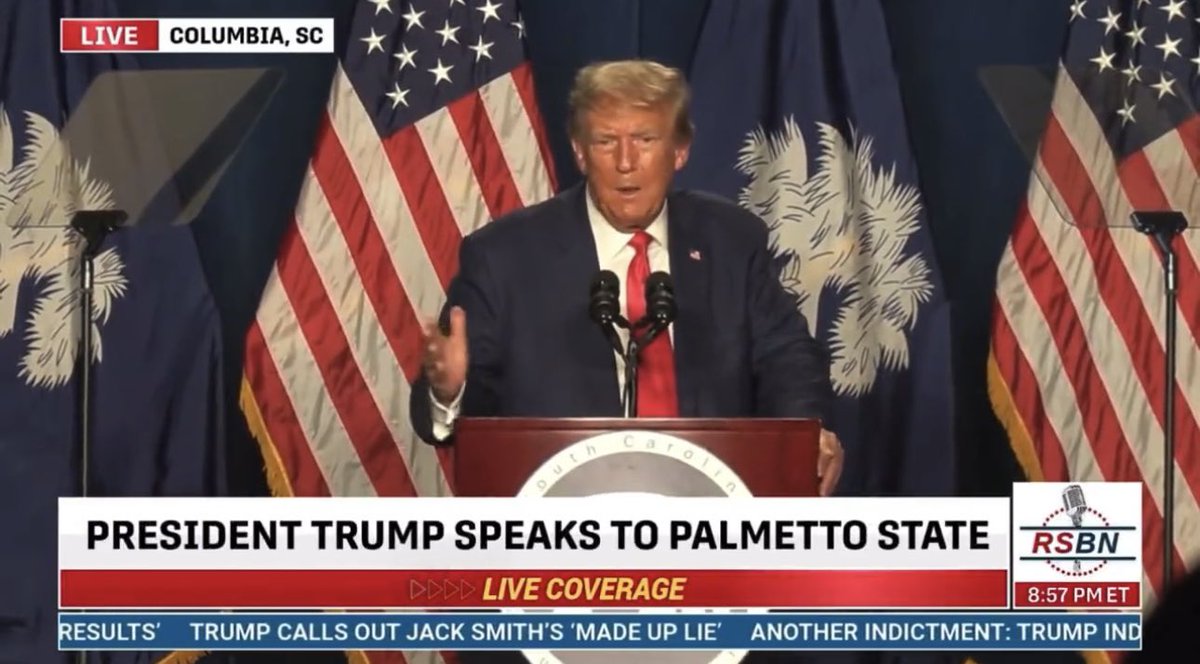 harryjsisson's tweet photo. While President Biden was going to church and visiting the graves of his son Beau and his daughter Naomi, Trump was giving a sweaty, deranged speech about how he’s upset over being indicted 3 times.

Biden is a good man. Trump is a lunatic. https://t.co/0A86aYZOm3