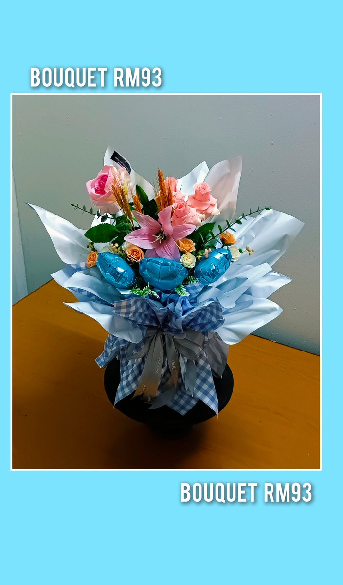 jamilah_jml's tweet photo. 📌READY STOCK📌READY STOCK

Bunga Bouquet/Surprise Bouquet🌹

Hadiah 🎁
Gift Box🎁
Bouquet🎁

HARGA BOUQUET: RM93 tidak termasuk kos postage atau kos COD✅

Kami on COD utk area Tawau sahaja✅

LUAR TAWAU boleh buat pembayaran terlebih dahulu sebelum kami pos order anda✅ https://t.co/TXYCGJpIqU