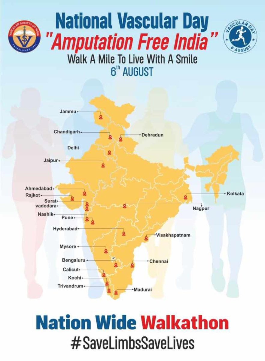 Rama_Chandran_K's tweet photo. #SavelimbsSavelives
#National_Vascular_Day https://t.co/XGBzxhuZd7