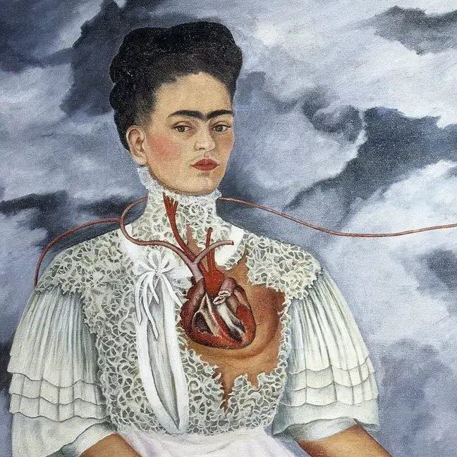 imthespecialk's tweet photo. Details ''The Two Fridas'' by Frida Kahlo 1939 I Guo Pei FW20 Couture https://t.co/T9wCLLRIZM
