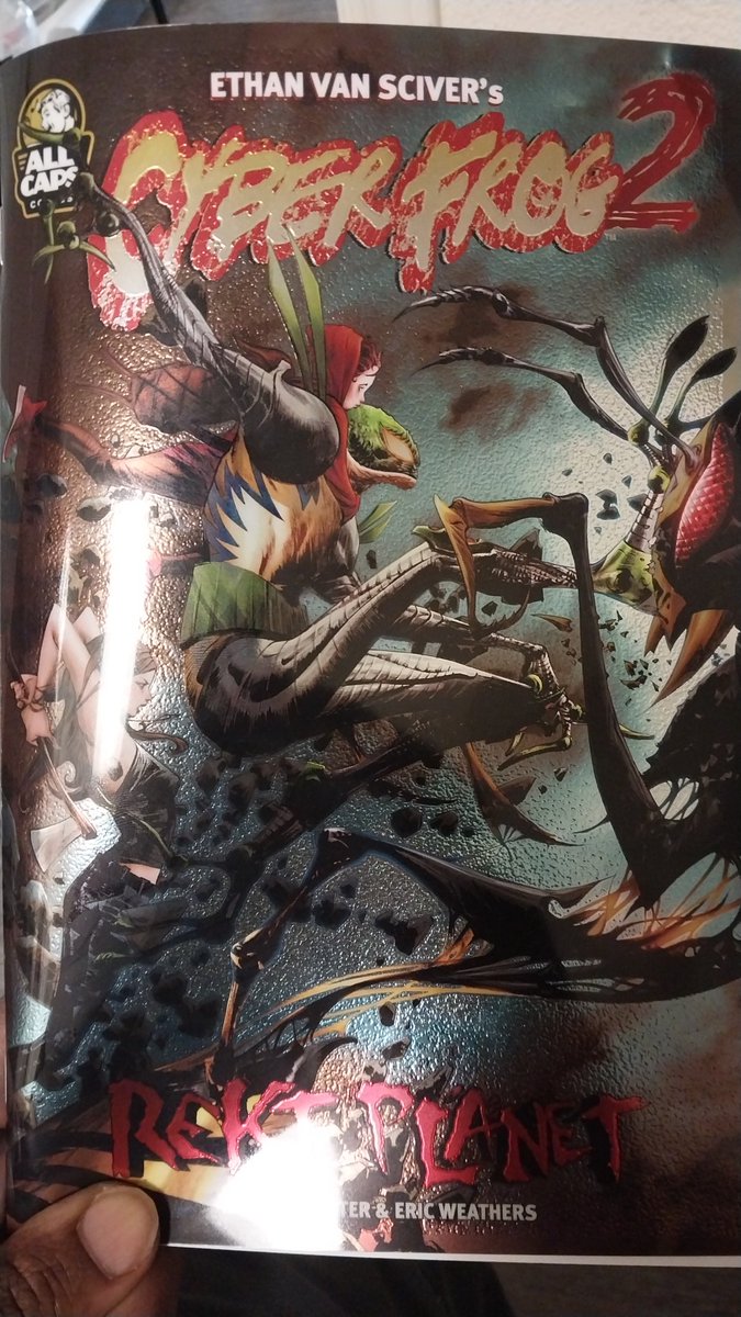 Realtalk2022's tweet photo. Just got through reading this bad boy. Can't wait for Red Extermination. Now I just gotta get #Isom2. Great job to all.
#ironage
#supportthealternative
#cyberfrog https://t.co/mOK3bDblOh