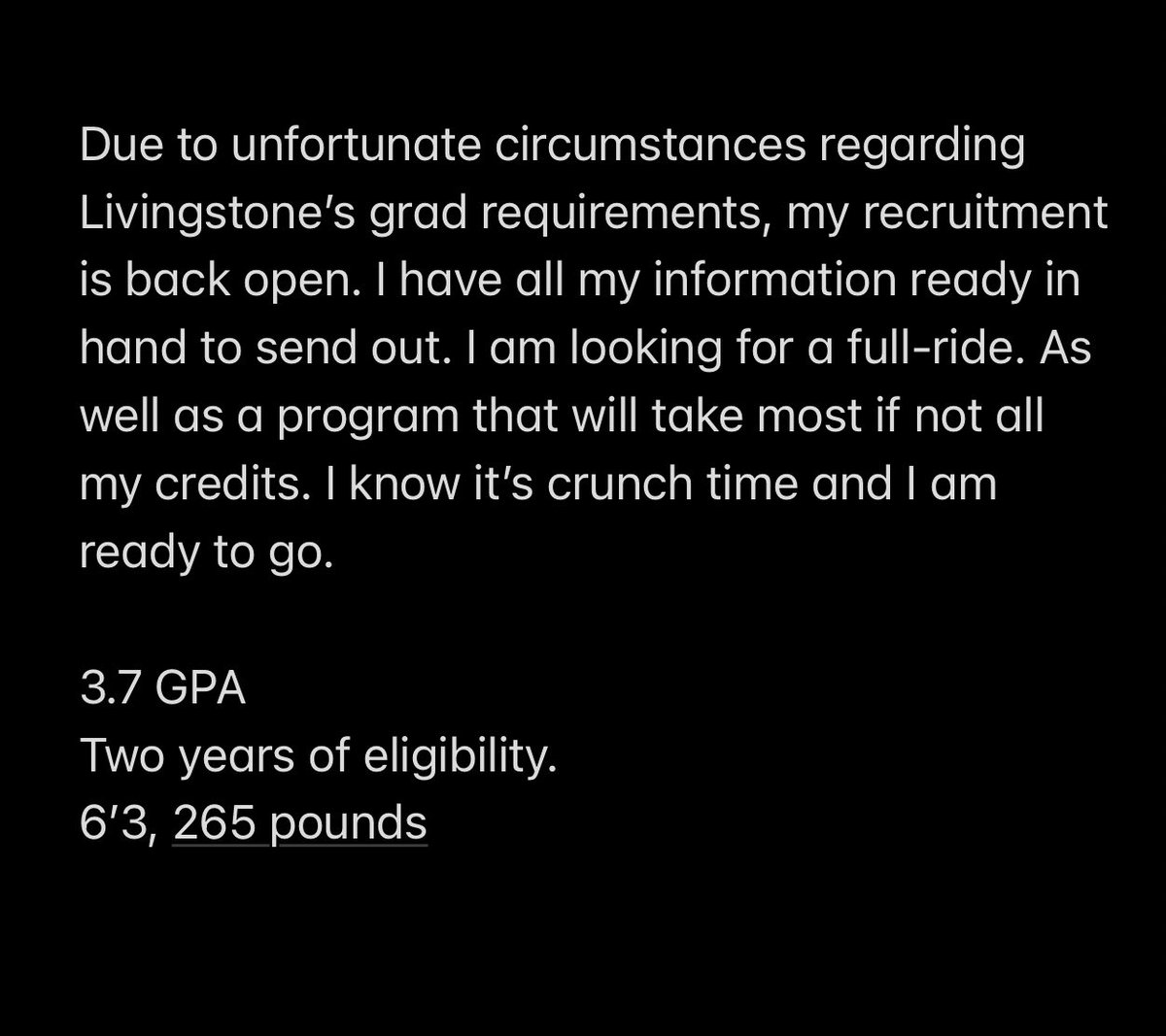 donnie2Bking's tweet photo. Recruitment Back Open ! https://t.co/KI6qr06gBX