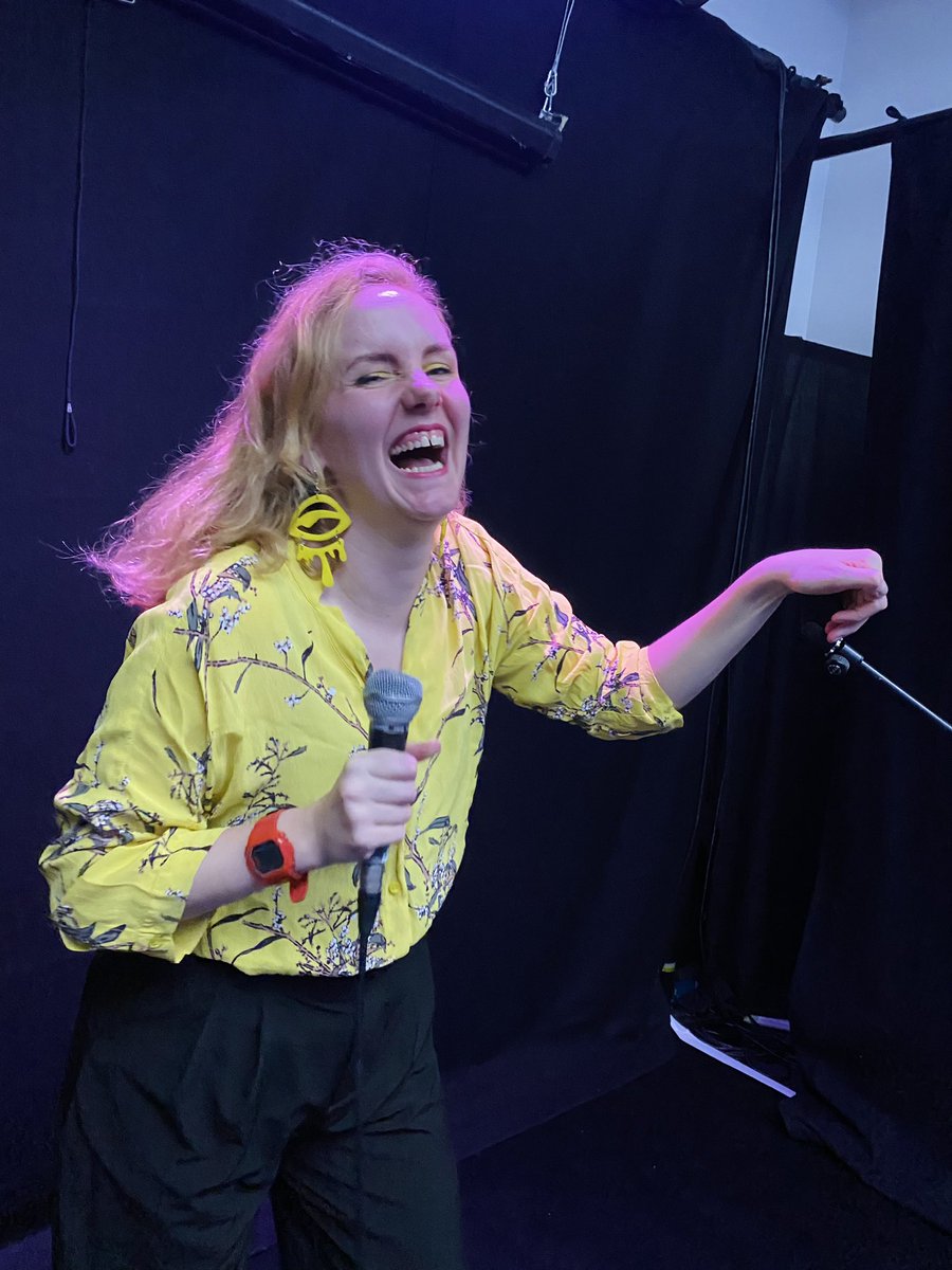 Saw a great stand up today! 
I highly recommend✨
#laufey #pip #edfringe #standup