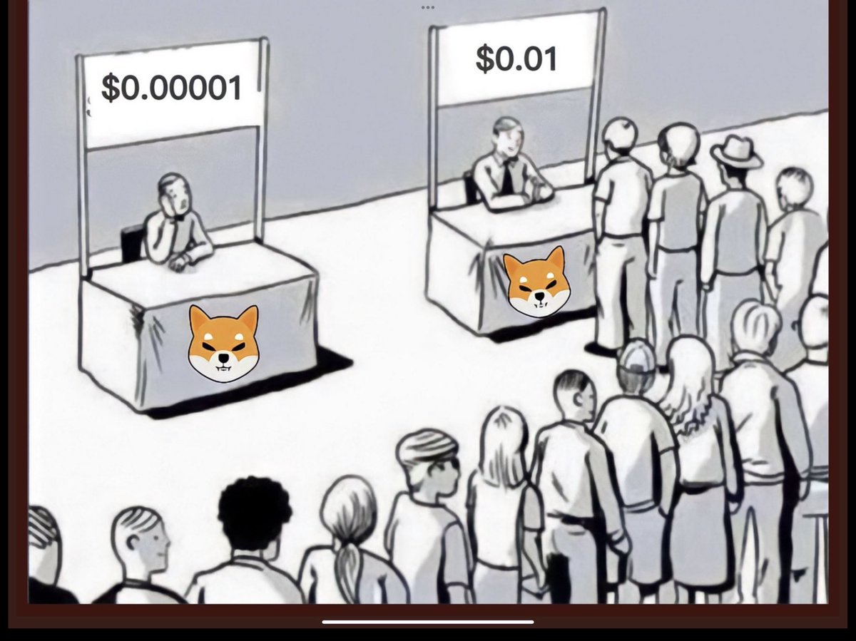 BezosCrypto's tweet photo. $SHIB

This meme is why most will never get rich investing in crypto.

WEN $SHIB HITS 1 CENT

5 years from now... you won't care if you bought #ShibaInu at $0.00001 or at 4 Zer0s

$SHIB #SHIB #SHIBA #ShibaInu #SHIBarium #SHIBARMY  #ShibaArmy #SHIBARMYSTRONG 💪 #SHIBDELETEAZER0 https://t.co/1IDKlH5qjp