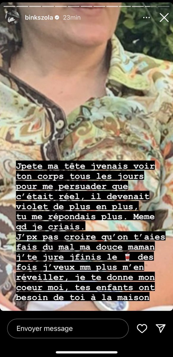 Ça glace le sang cette story de Zola 💔