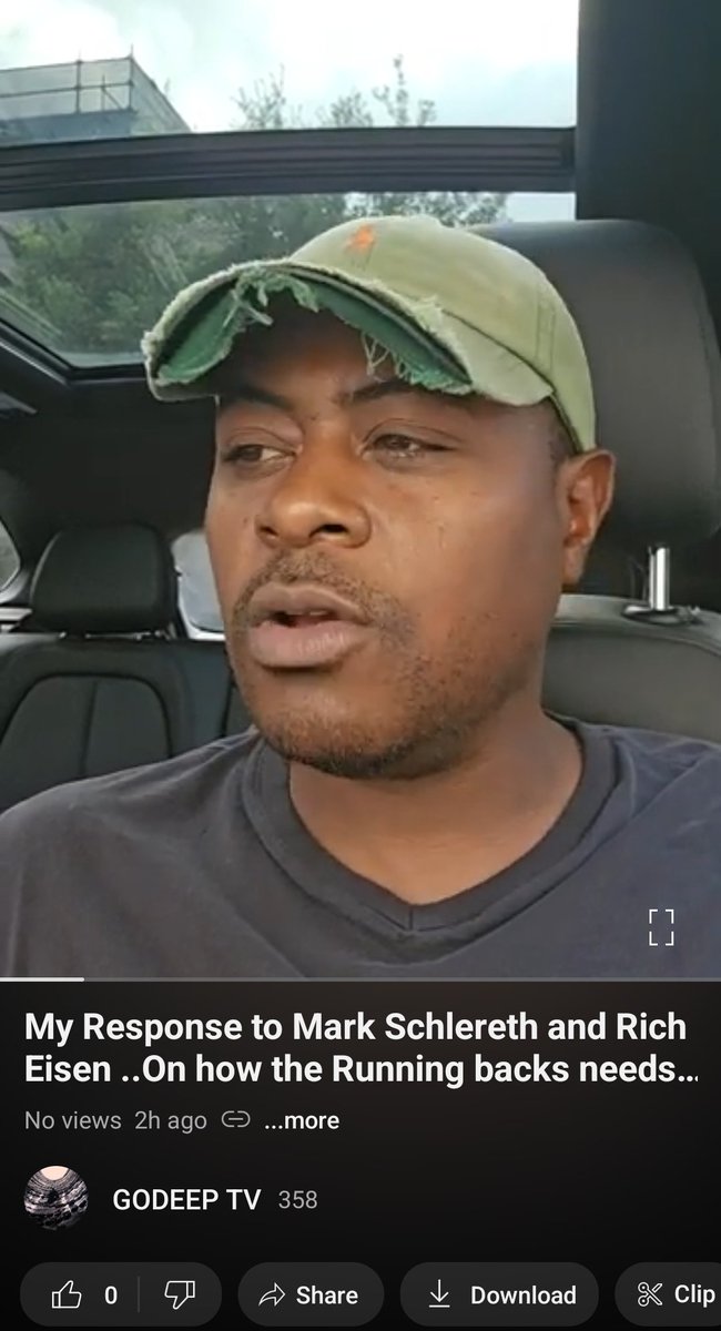 mrwestashley's tweet photo. My RESPONSE TO @richeisen and @markschlereth about their comment that @nfl #runninbacks needs to "Stop whinging " and play #football..@espn @nflnetwork #AfricanAmerican #Men #nfl #NFLHallOfFame https://t.co/XCHkzxR1yT https://t.co/2NjM0jHTf2