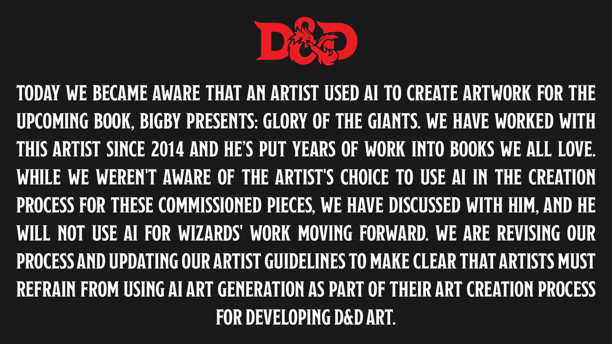 On AI-generated art and Bigby Presents: Glory of the Giants: