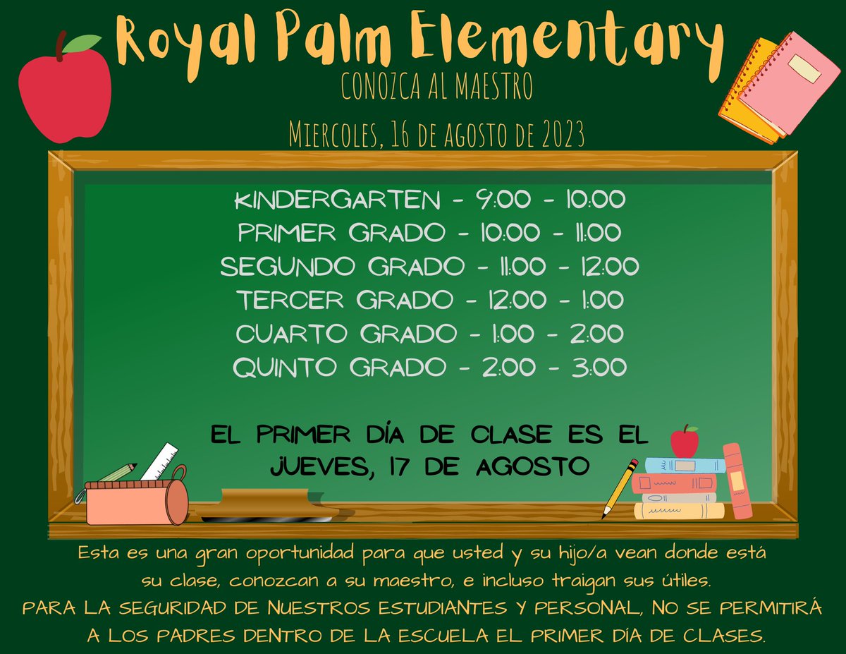 RoyalPalmElem tweet picture