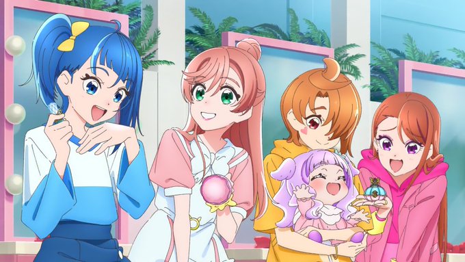 提供絵が新しくなってる #nitiasa #precure 