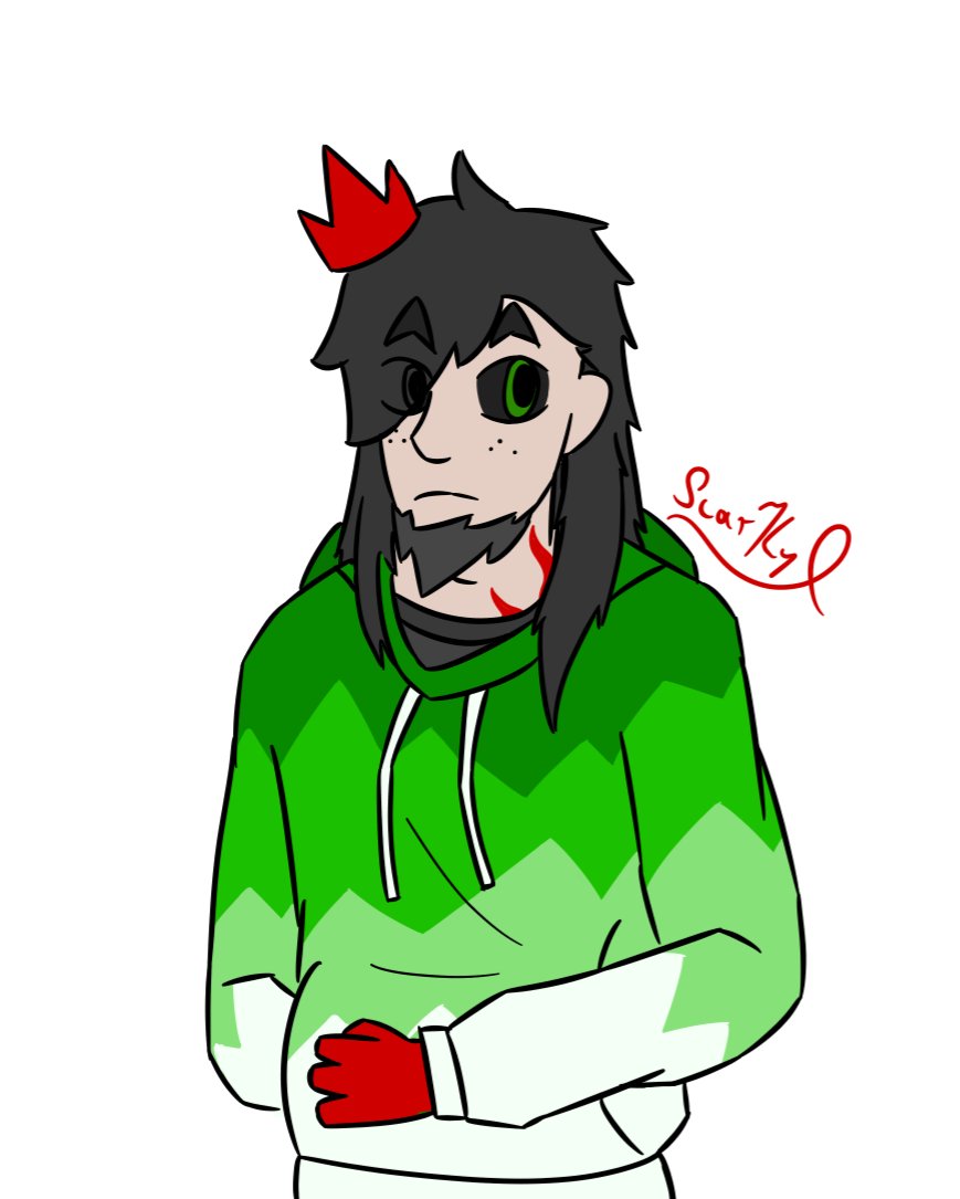 ScarKy0's tweet photo. Guess what I've drawn that I haven't drawn in ages https://t.co/8IUDaSO57M