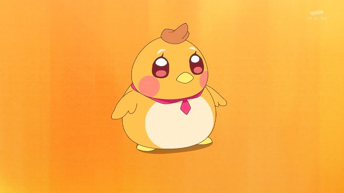 プニバード姿で踊るんですか! #nitiasa #precure 