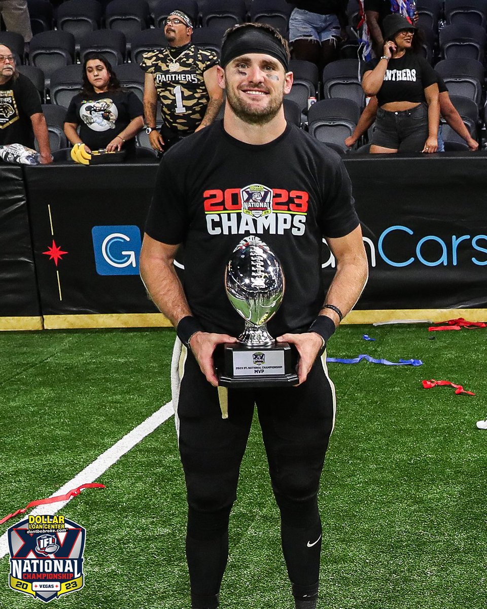 IndoorFL's tweet photo. Dalton Sneed named the 2023 Dollar Loan Center IFL National Championship MVP!