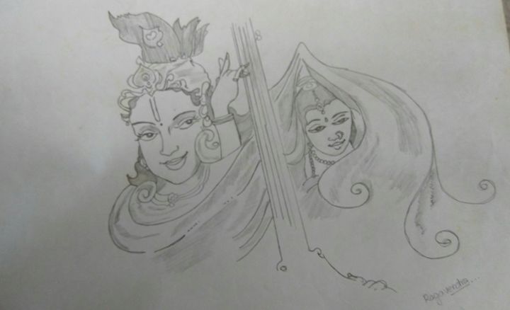 ragavendra59's tweet photo. Art of the Day: "Krishna radha". Buy at: https://t.co/FA5NOMwpAj https://t.co/Yub9fElGCt