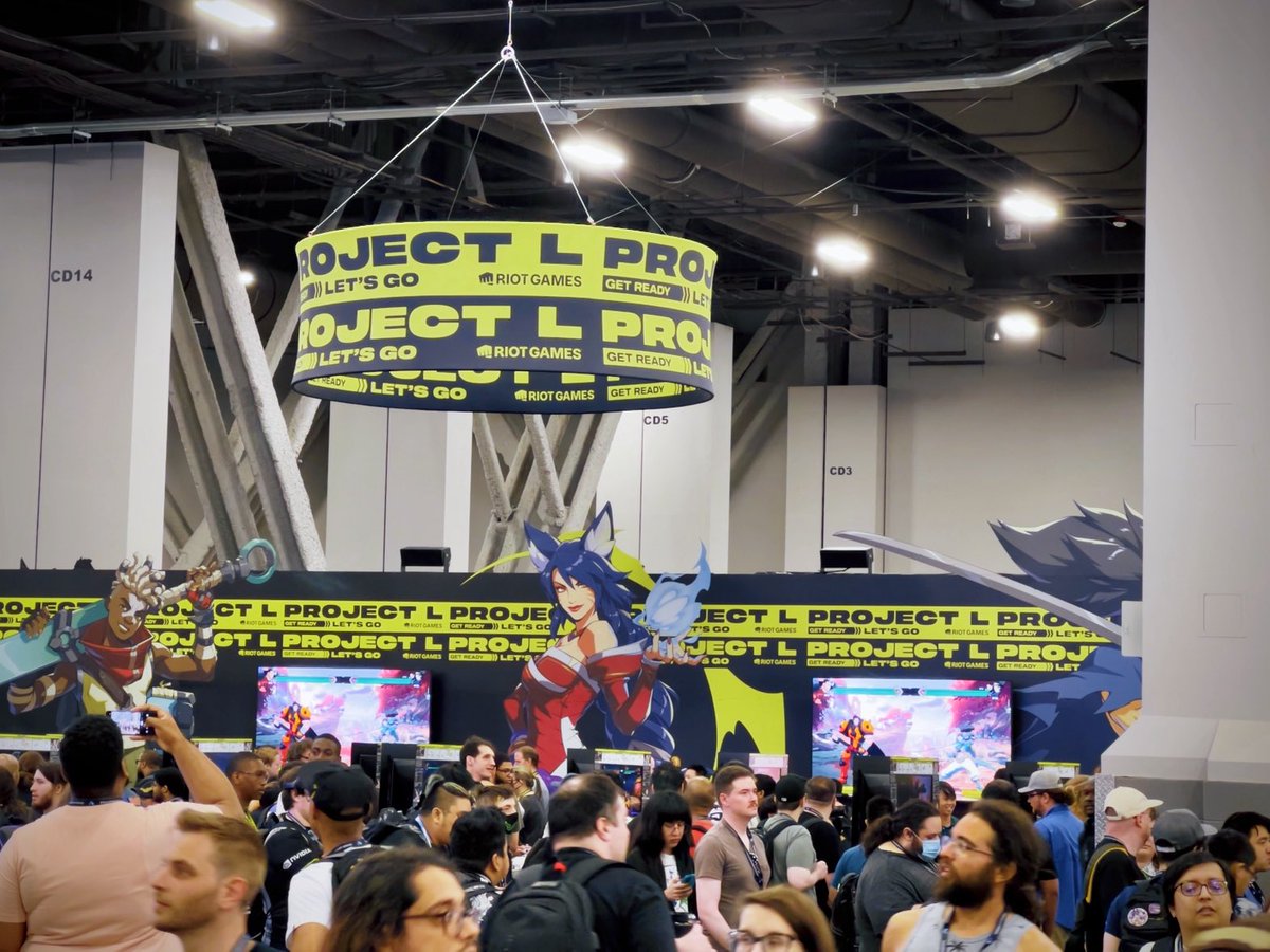 My first time attending EVO and it’s been an incredible experience. Thrilled to see so many people finally getting the chance to play our game, Project L.