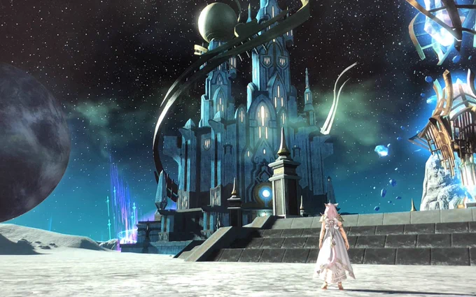 月に到着しました そしてゾディアーク討滅戦へ LSで一緒に行ってもらっていつもありがとう(*-*) Copyright (C)  SQUARE ENIX CO., LTD. All Rights Reserved. #FF14