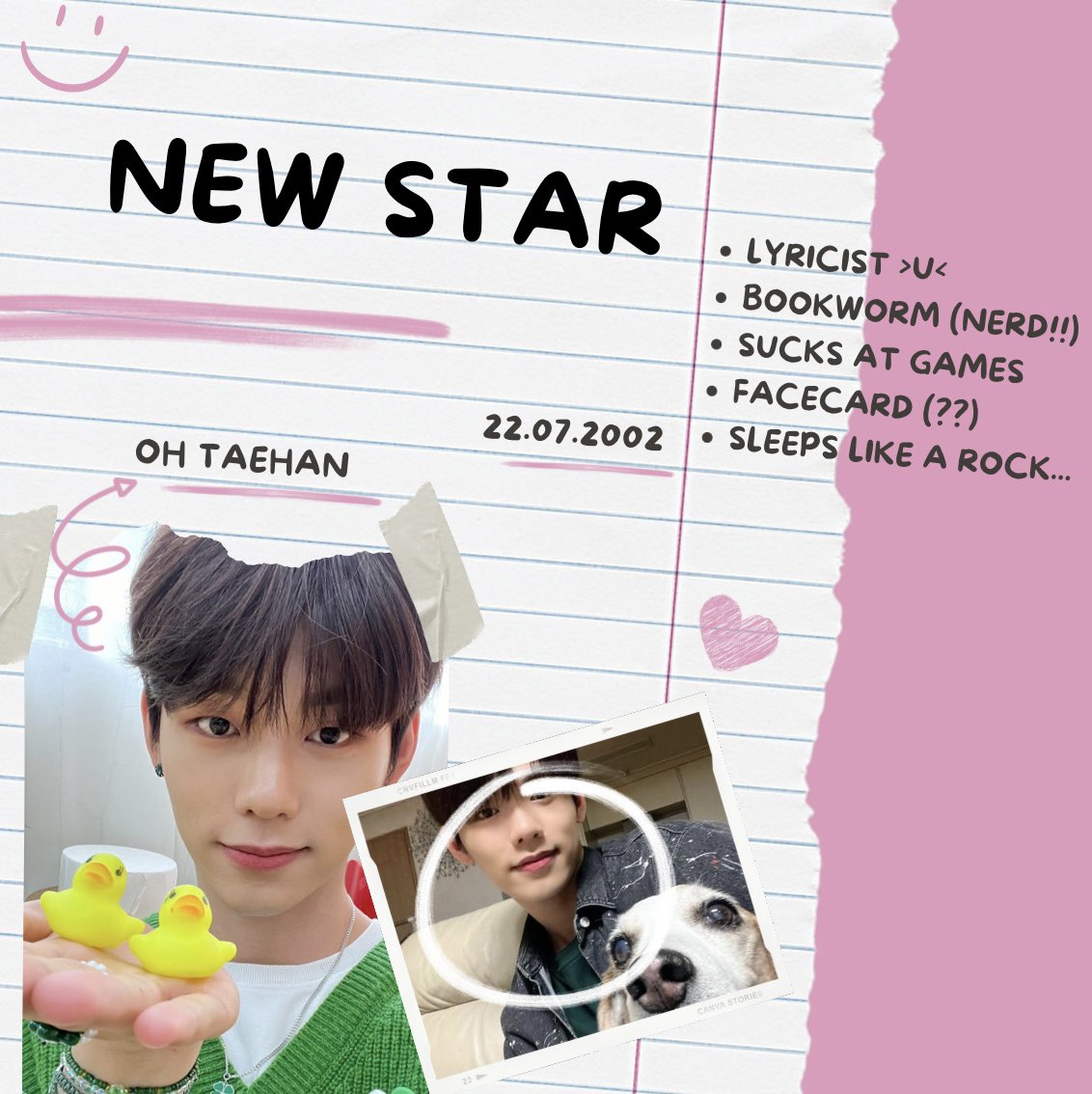 NoirLabels's tweet photo. NEW STAR: 

Oh Taehan of ASTER ☆ https://t.co/iFWxpThN0U