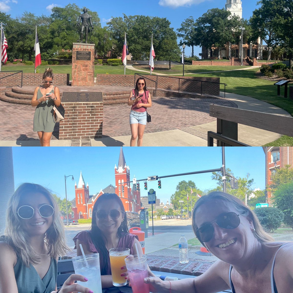 RibasSomarX's tweet photo. Paseando por Downtown Fayetteville con mis advisees π₯°
Y festejando que ya las dos tienen alojamiento permanente! π₯³π₯³π₯³
Vamos por la licencia de conducir y el auto ahora!!!πͺπ»πͺπ»πͺπ»
@ParticipateLrng #unitingourworld #localadvisor https://t.co/5dJuONnNIW