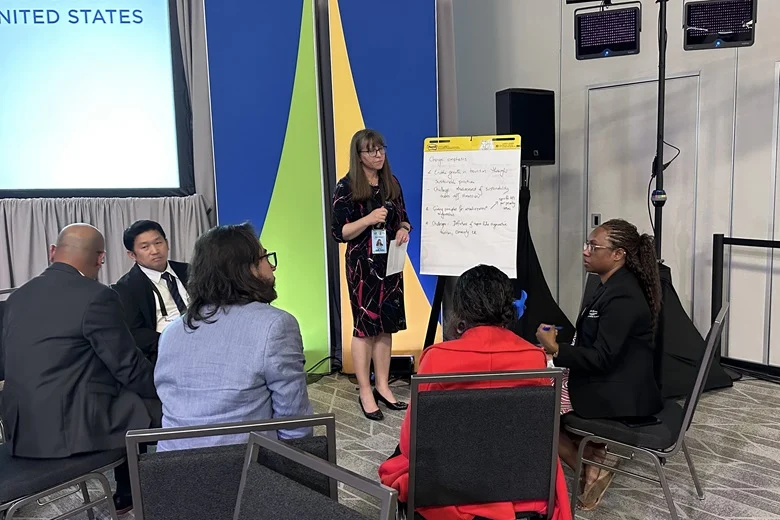 APEC's tweet photo. Interactive sessions were also held during the meeting to kick-start the drafting and way forward of the next Strategic Plan (2025-2029), emphasising the challenges and opportunities within the Asia-Pacific region. Photos from the meeting here: https://t.co/oLNngE14Pu #USAPEC2023 https://t.co/ej6NYGsheT