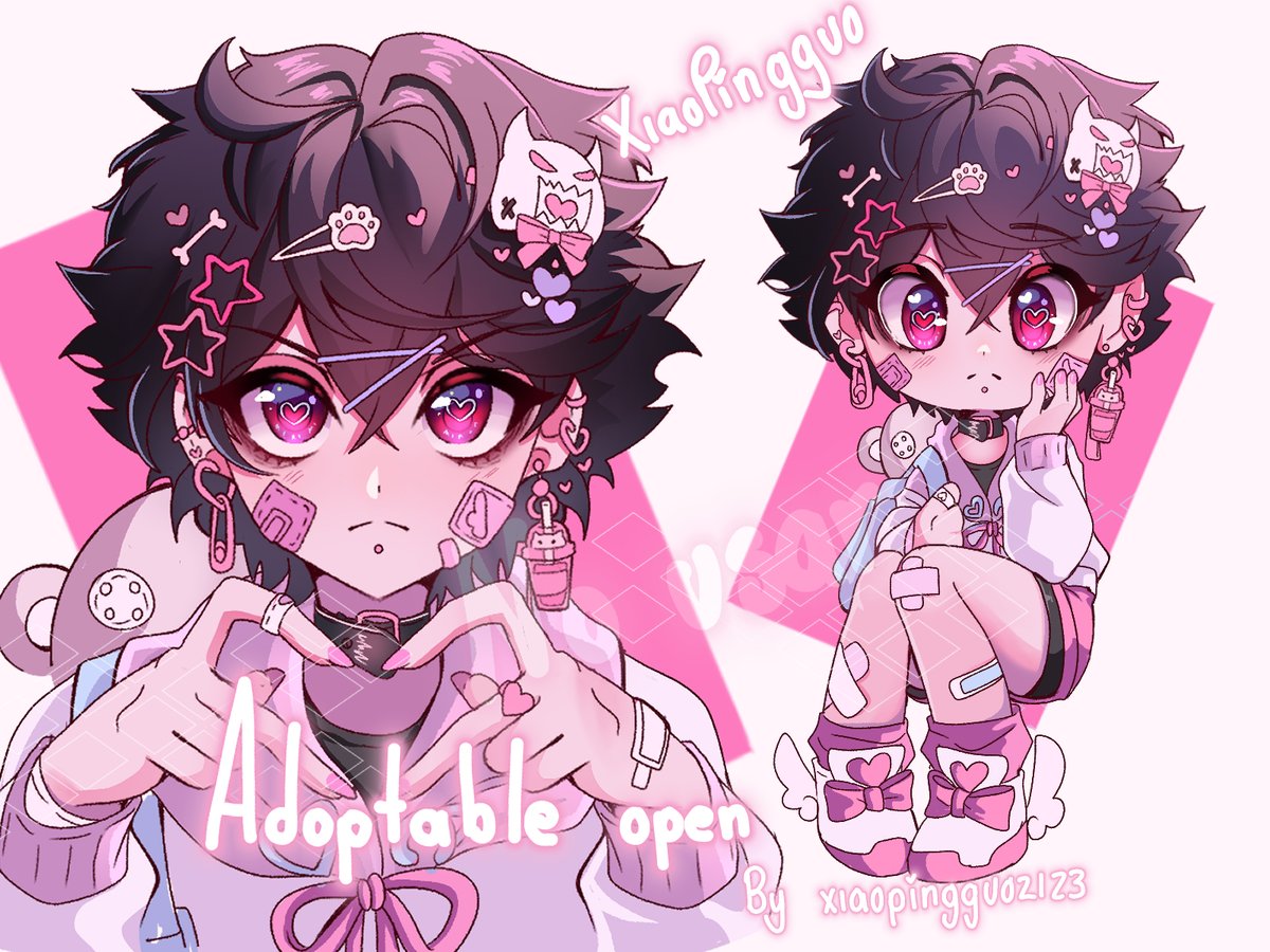 OPEN AUCTION
PINK BOY
Help me by sharing or tagging someone who might be interested.
sb: 30 usd
Min: 5 usd
BA; $100
AB2: (Fullbody) 250 usd. #adopt #openauction