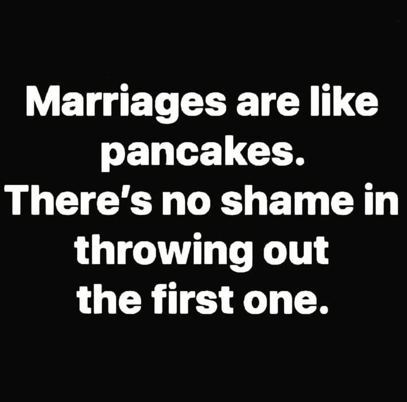 All this time I thought I was the only one that trashed the first one… 🥞🤷🏻‍♀️