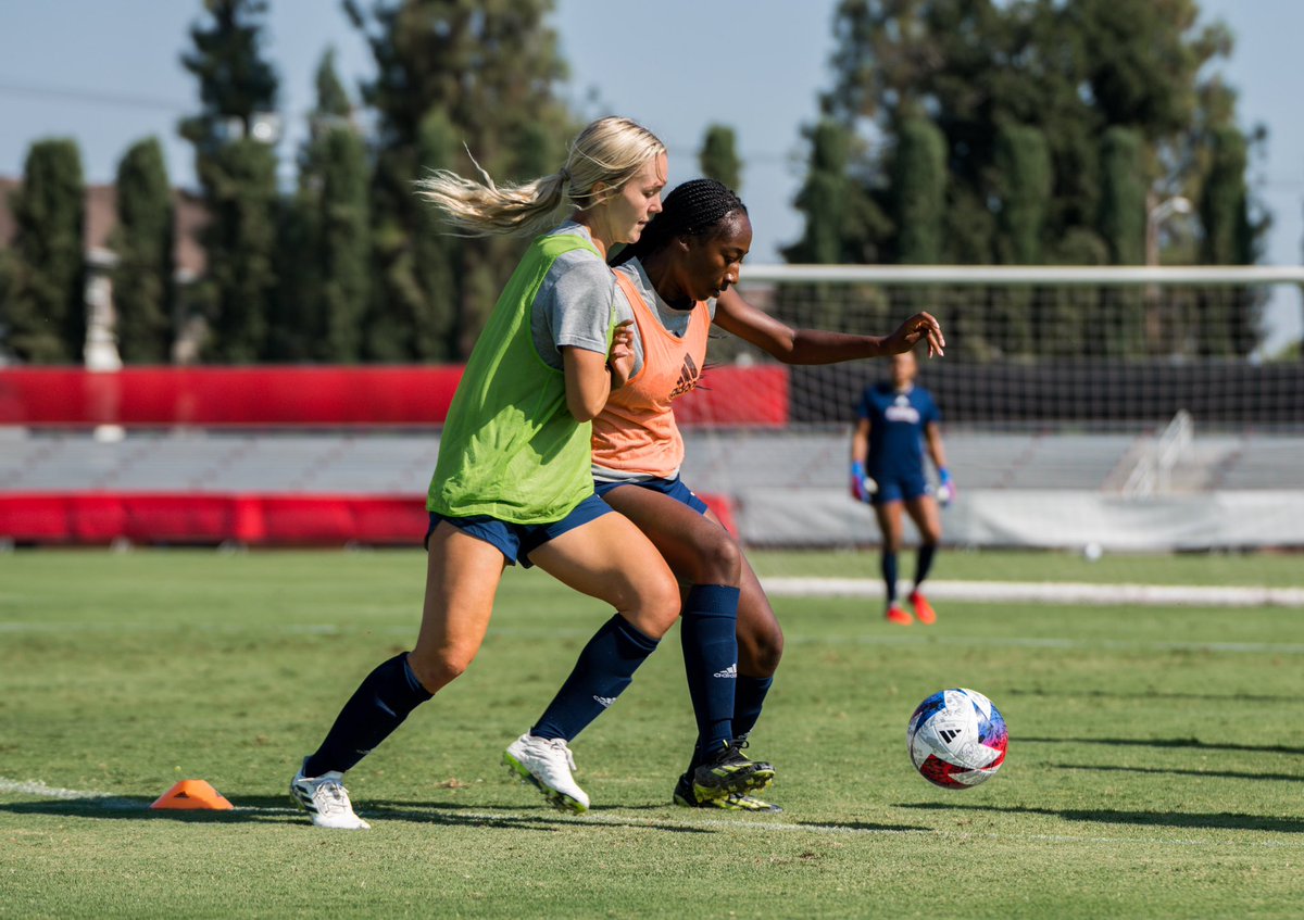 FresnoStateWSOC's tweet photo. In one week, we’ll be kicking off against #1 UCLA on our pitch.

Aug. 12. 5 pm. https://t.co/H0DJAAByqF