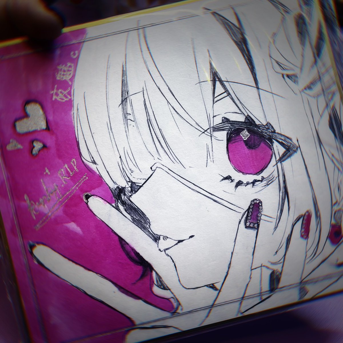 22023.08.25 (金) 20:00 ◇1点モノ 直筆色紙 販売いたします。 【直筆