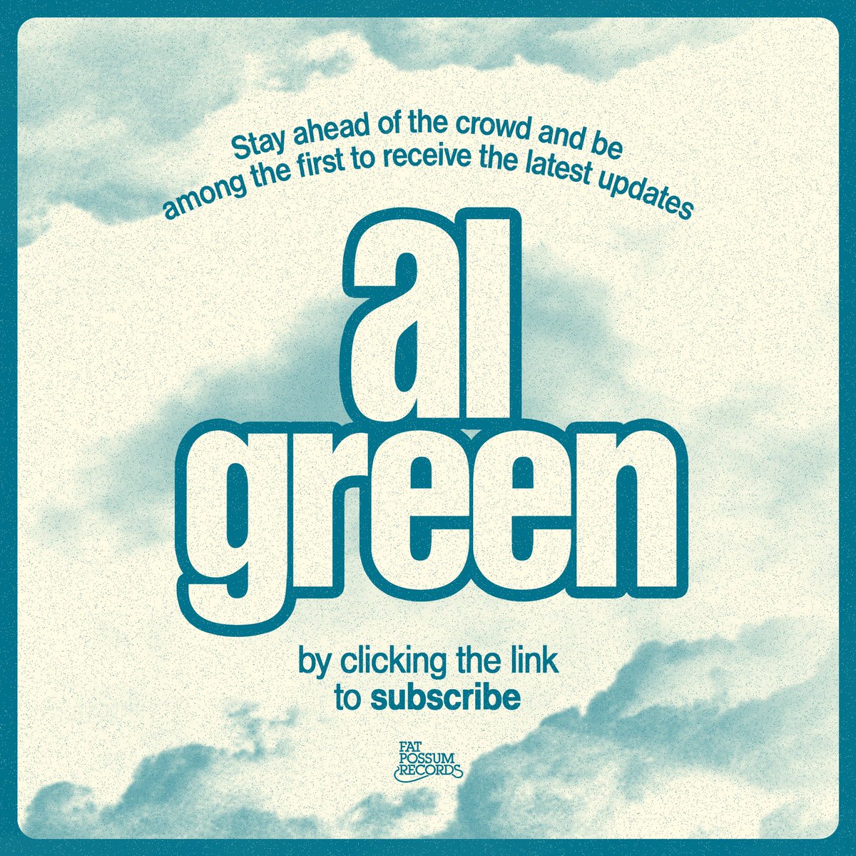 Have you signed up to receive the latest updates from Al Green? Follow the link below! laylo.com/algreen