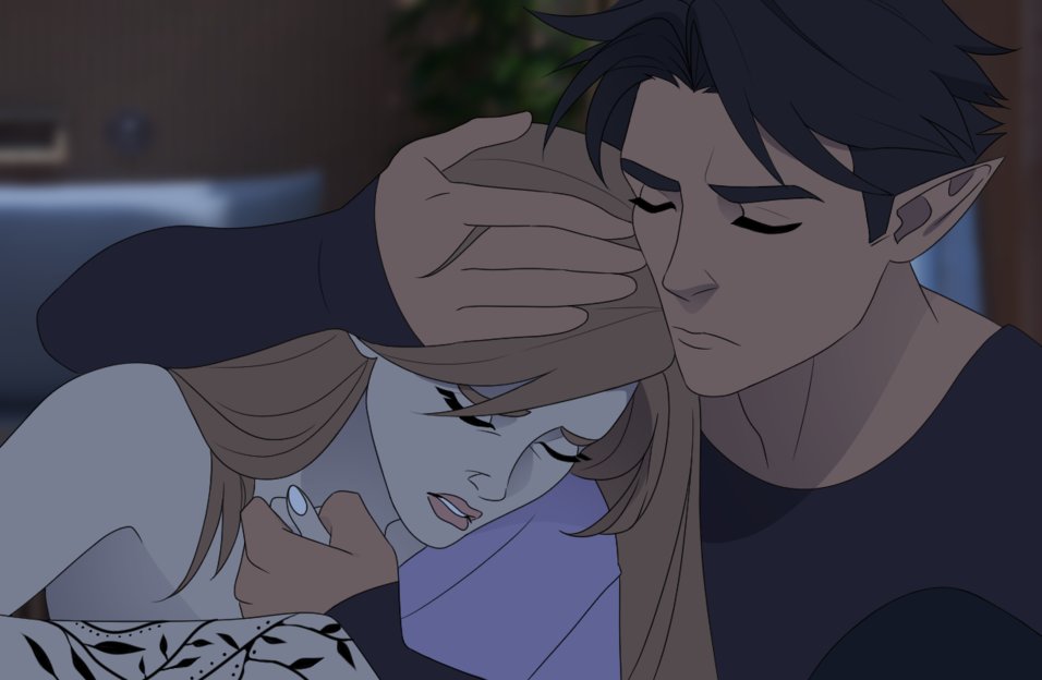 More #feyre and #rhysand from #acotar 
#feysand