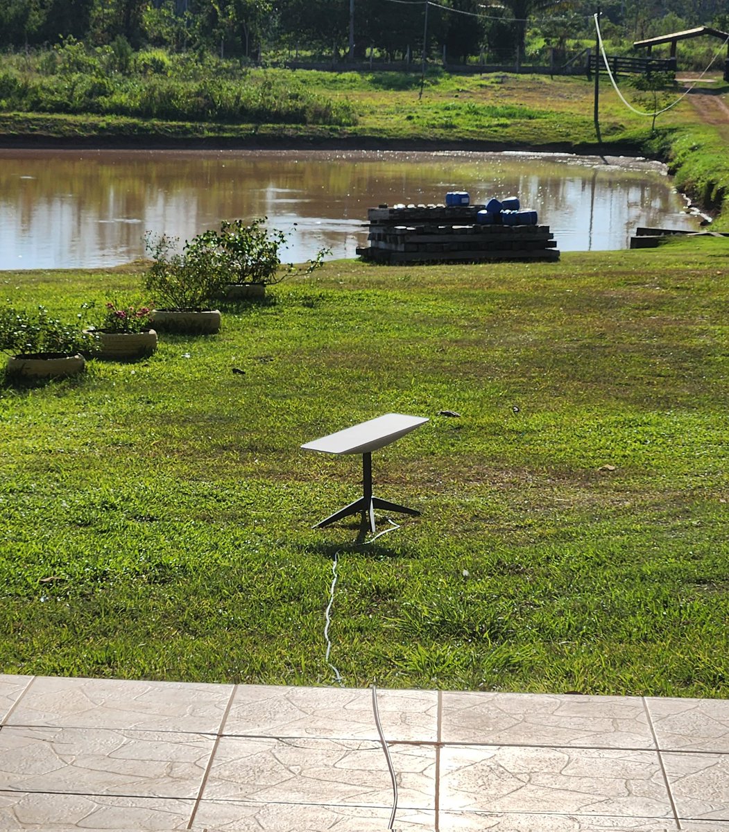 AnaErlene2012's tweet image. There is a #little house where the #fish and #poultry feed is kept. 
Yes. It has @Starlink
