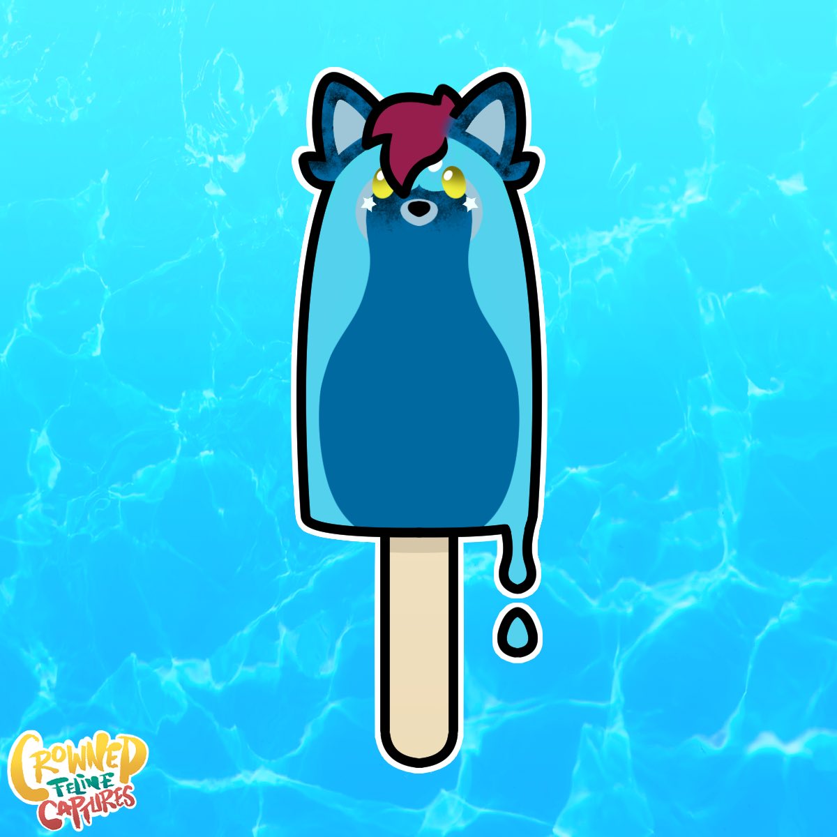 Ugh. It’s too hot! Good thing <a href="/CrownedFeline/">Lazuli</a> made me a popsicle! Go nab one for yourself!!